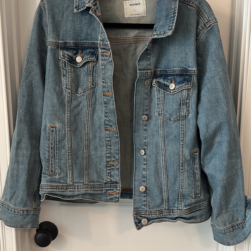Old Navy Women's Light Blue Jean Jacket